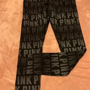 Pink leggings size m